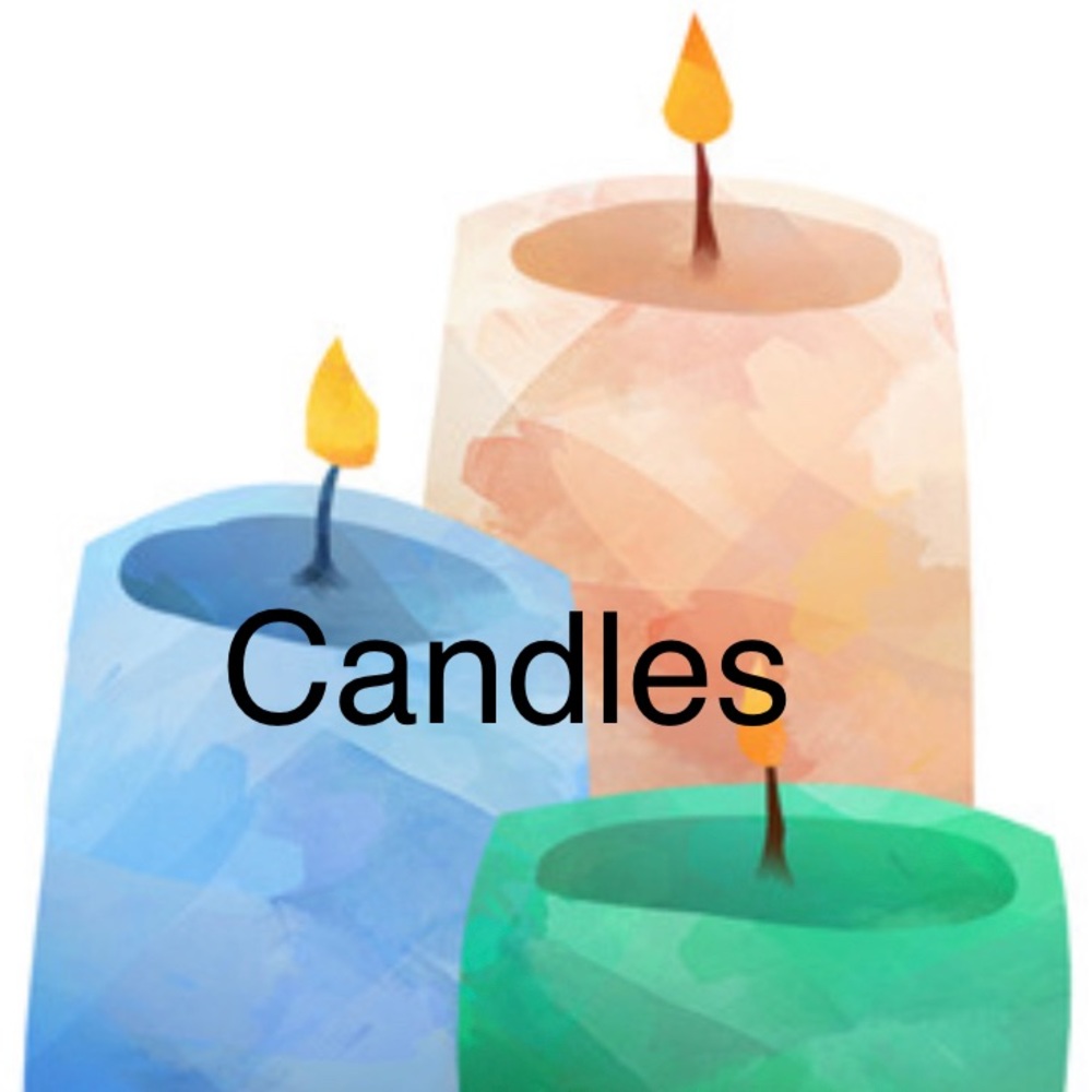 Various candles!